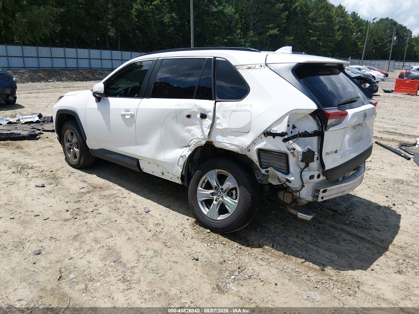 Vin: 2t3w1rfv7nc206385, lot: 46325841, toyota rav4 xle 20223