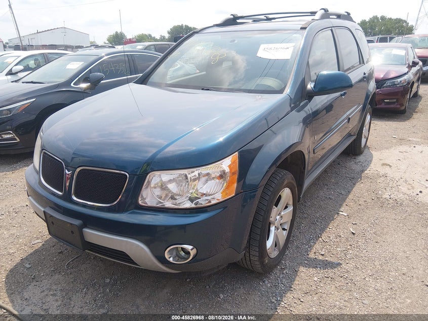 2006 Pontiac Torrent, Удар сзади, IAAI, VIN 2CKDL63F966204073 — фото 2