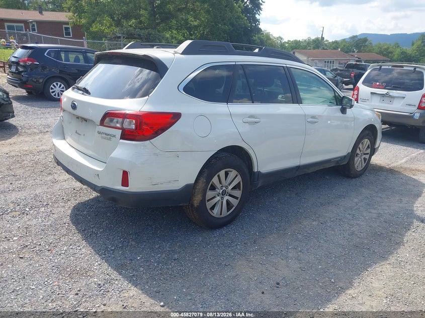 2015 SUBARU OUTBACK auction photo 4
