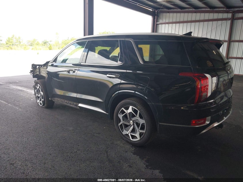 Vin: km8r7dhe7mu200636, lot: 46325982, hyundai palisade calligraphy 20213
