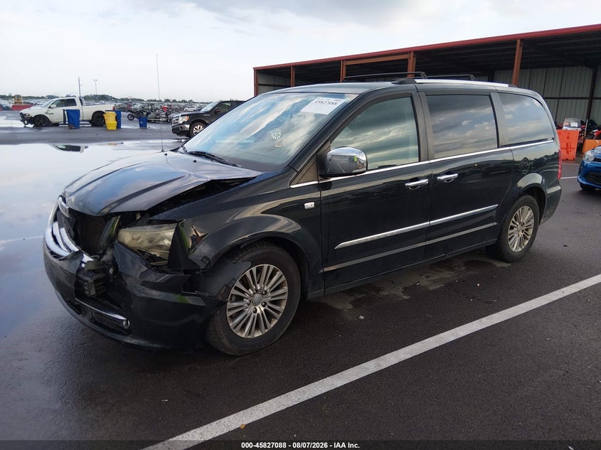 Vin: 2c4rc1cg3er367808, lot: 46325989, chrysler town & country touring-l 30th anniversary 20142