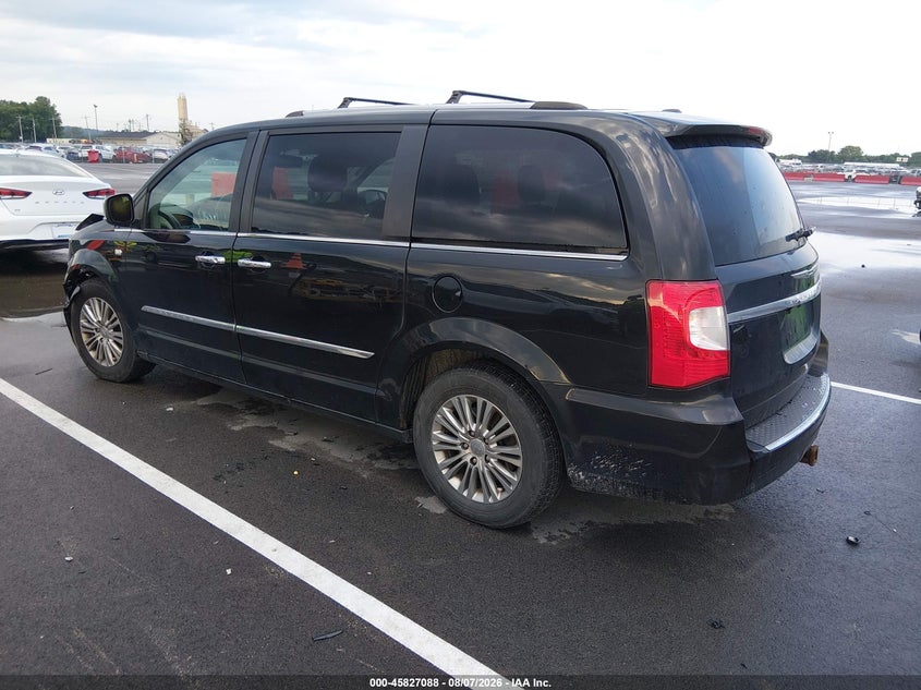 Vin: 2c4rc1cg3er367808, lot: 46325989, chrysler town & country touring-l 30th anniversary 20143