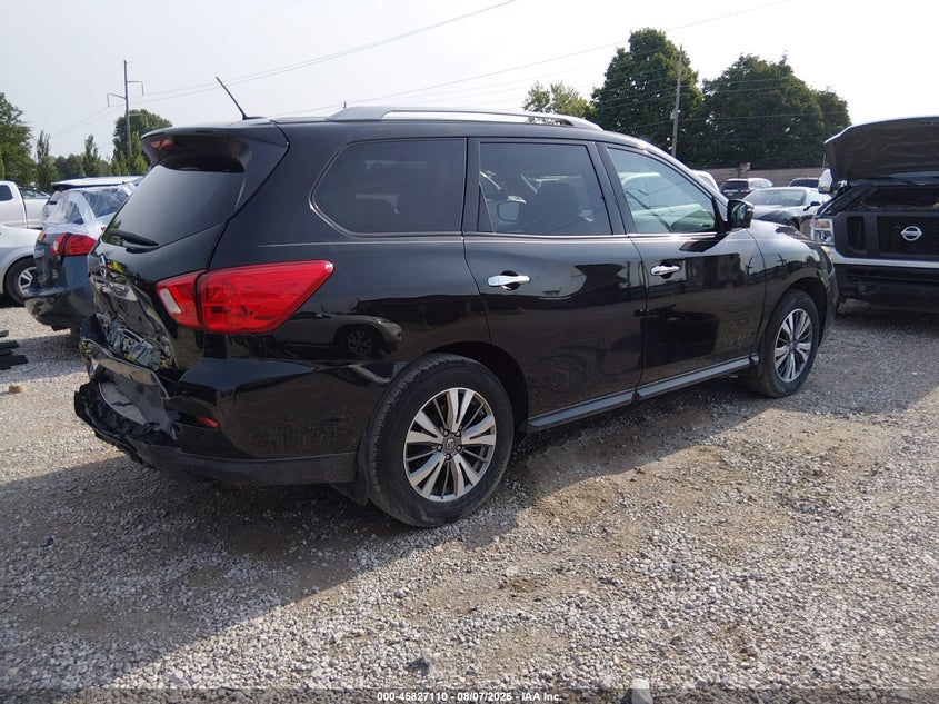 Vin: 5n1dr2mm4jc625688, lot: 46326011, nissan pathfinder sl 20184