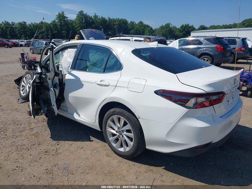 Vin: 4t1c11ak1pu132554, lot: 46326024, toyota camry le 20233