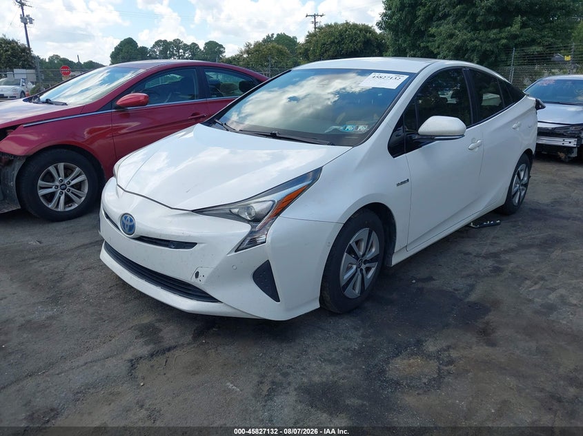 Vin: jtdkbrfu1j3061973, lot: 46326034, toyota prius two 20182