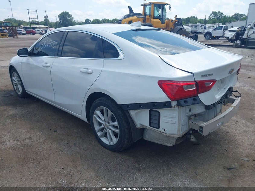 Vin: 1g1zd5st4jf228493, lot: 46326036, chevrolet malibu lt 20183