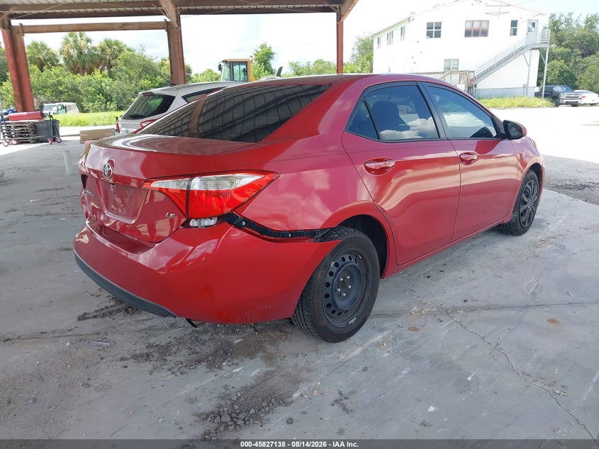 2014 TOYOTA COROLLA SEDAN 1.8L I-4 DOHC, VVT, 132HP