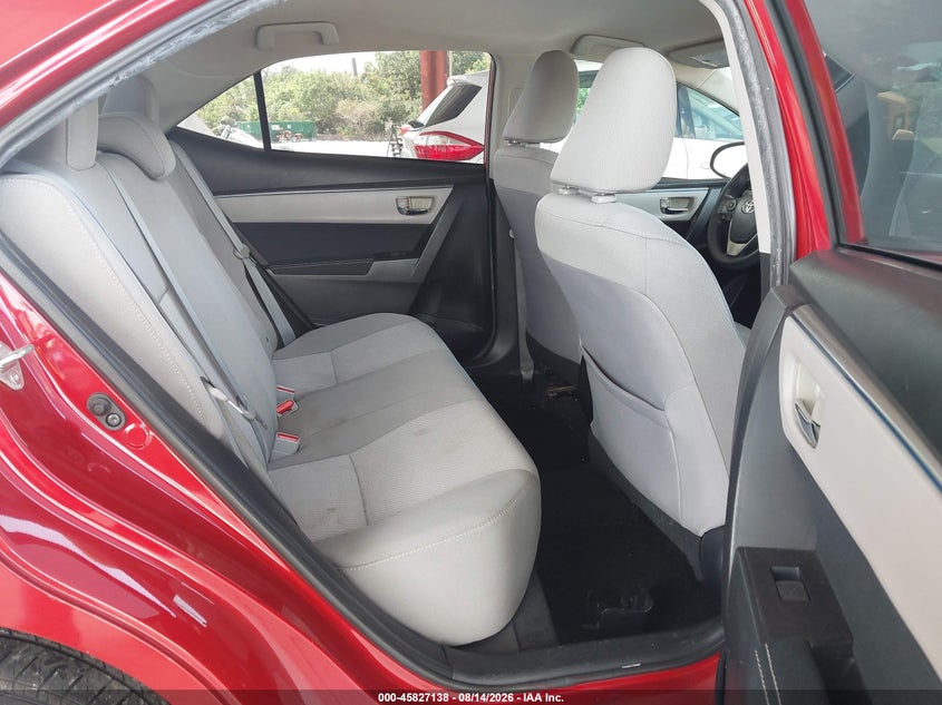 2014 TOYOTA COROLLA SEDAN 1.8L I-4 DOHC, VVT, 132HP