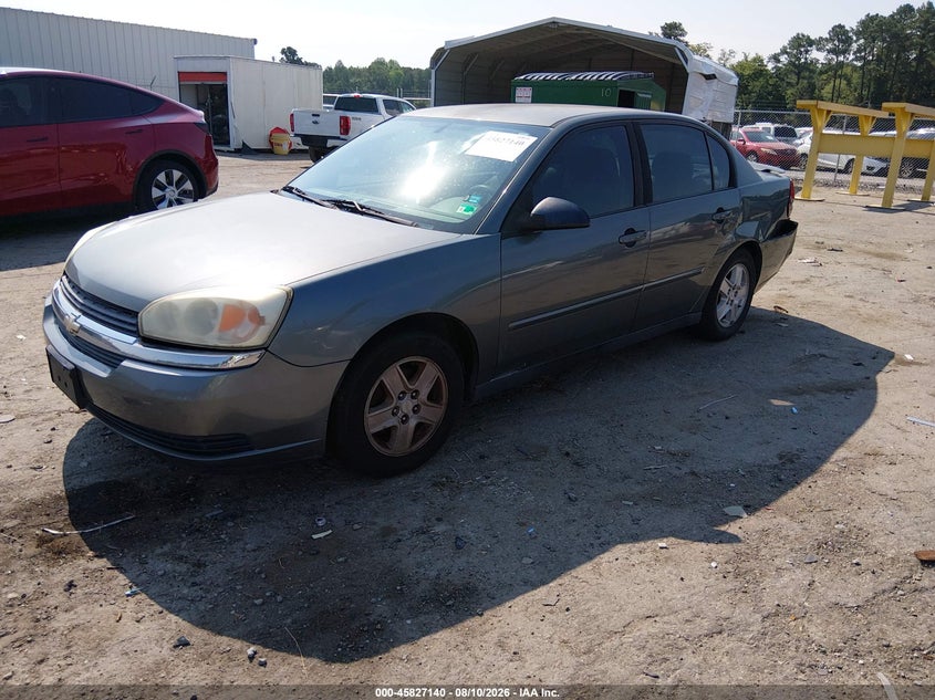 2005 Chevrolet Malibu Ls, Левый зад, IAAI, VIN 1G1ZT52845F300250 — фото 2