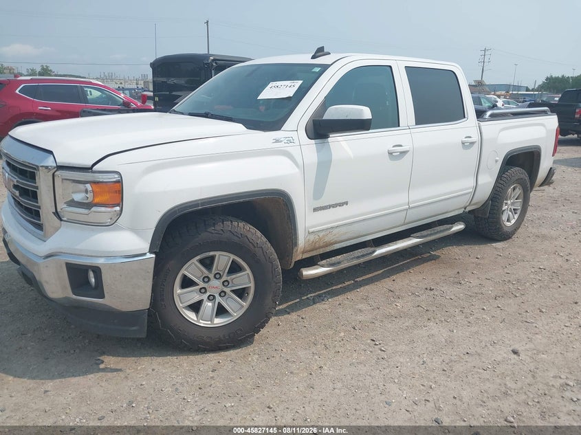 2015 GMC Sierra 1500 Sle, Правый перёд, IAAI, VIN 3GTU2UEC1FG232083 — фото 2