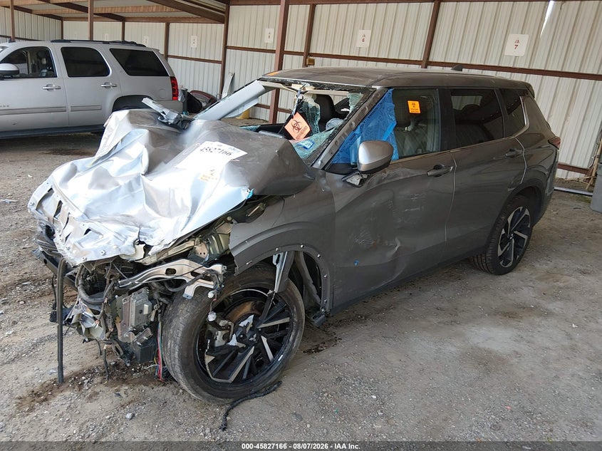 Vin: ja4j4va84rz038747, lot: 46326067, mitsubishi outlander se 2.5 s-awc/se black edition s-awc/se black edition w/pano roof s-awc/se ralliart s-awc 20242