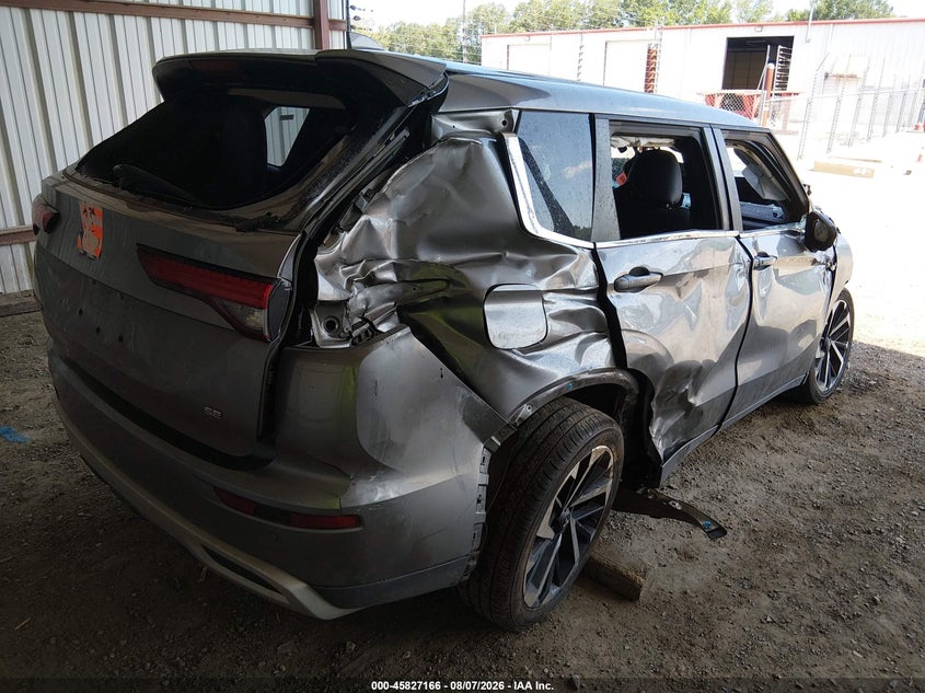 Vin: ja4j4va84rz038747, lot: 46326067, mitsubishi outlander se 2.5 s-awc/se black edition s-awc/se black edition w/pano roof s-awc/se ralliart s-awc 20244
