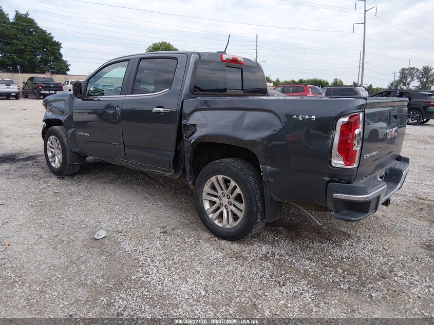 Vin: 1gtg6de32g1160876, lot: 46326071, gmc canyon 4wd slt 20163