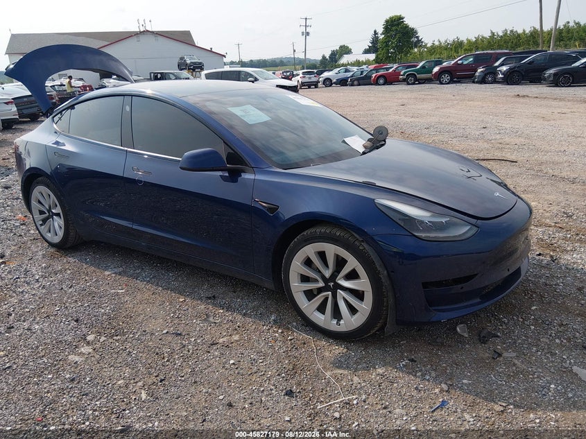 2022 TESLA MODEL 3 LONG RANGE DUAL MOTOR ALL-WHEEL DRIVE