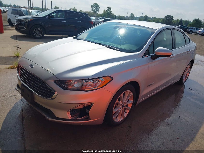 2019 FORD FUSION HYBRID auction photo 2