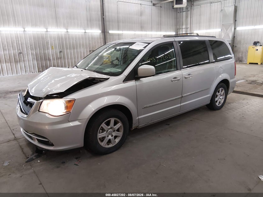 Vin: 2c4rc1bg7cr375330, lot: 46326103, chrysler town & country touring 20122