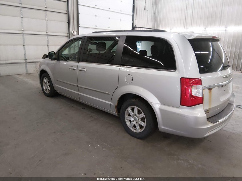 Vin: 2c4rc1bg7cr375330, lot: 46326103, chrysler town & country touring 20123