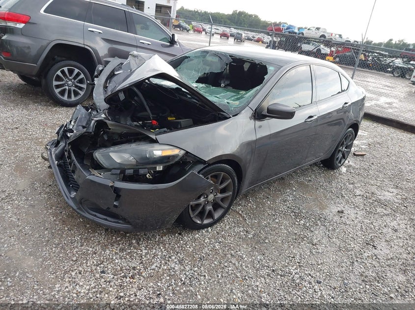 Vin: 1c3cdfbbxfd298520, lot: 46326109, dodge dart sxt 20152