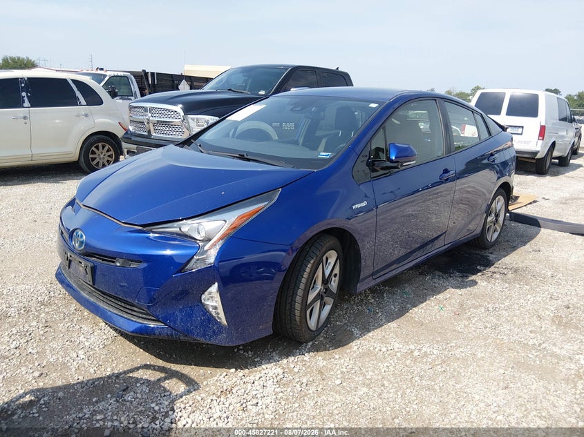 Vin: jtdkarfu3h3045898, lot: 46326122, toyota prius three touring 20172