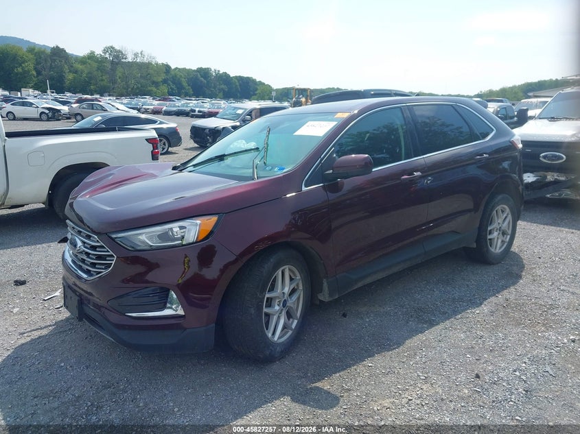 2022 Ford Edge, Био/химия, IAAI, VIN 2FMPK4J95NBA40797 — фото 2