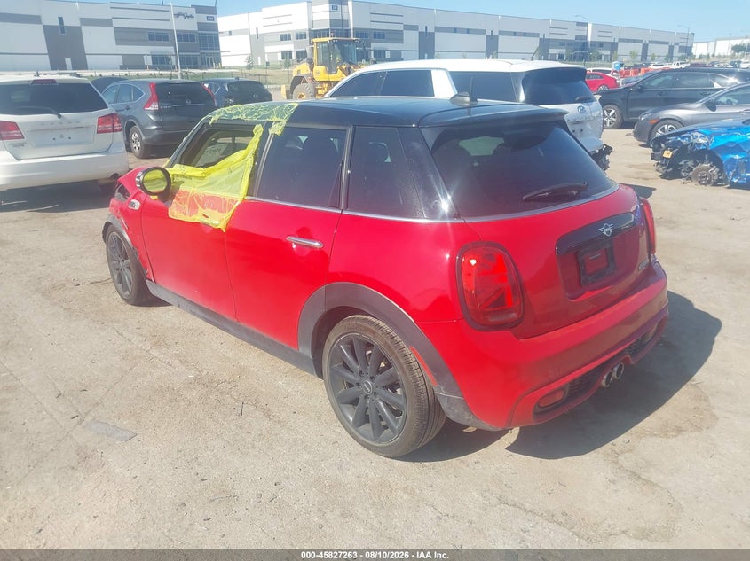 Vin: wmwxu3c54k2h89143, lot: 46326164, mini hardtop cooper s 20193