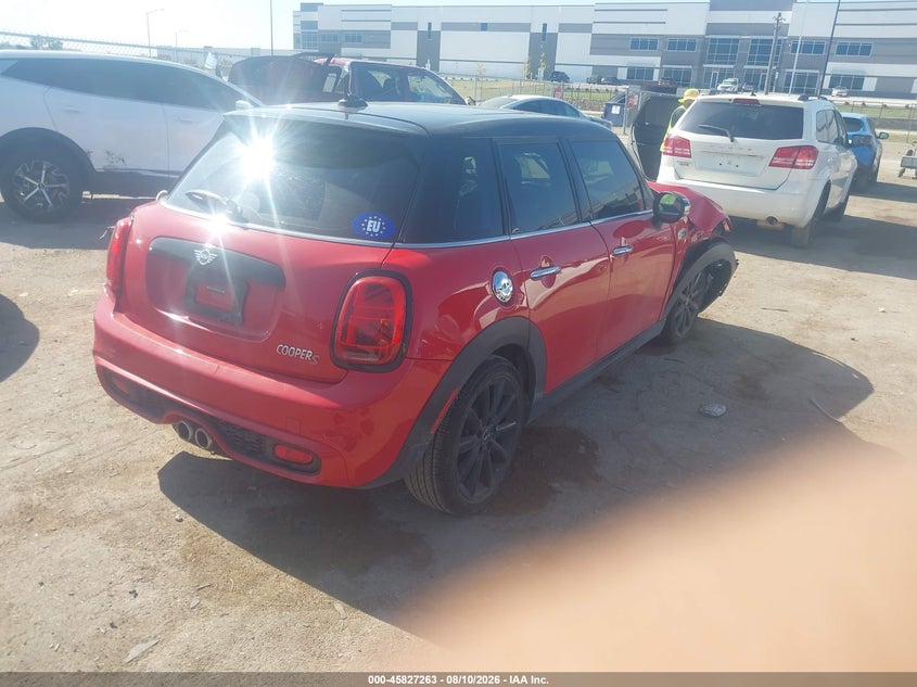 Vin: wmwxu3c54k2h89143, lot: 46326164, mini hardtop cooper s 20194