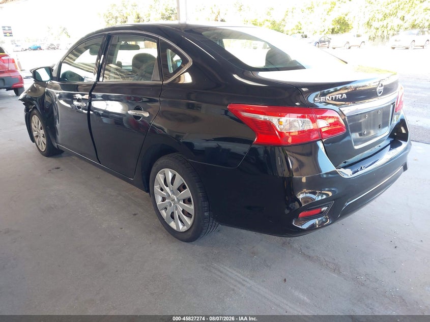 Vin: 3n1ab7ap3jy222531, lot: 46326175, nissan sentra s 20183