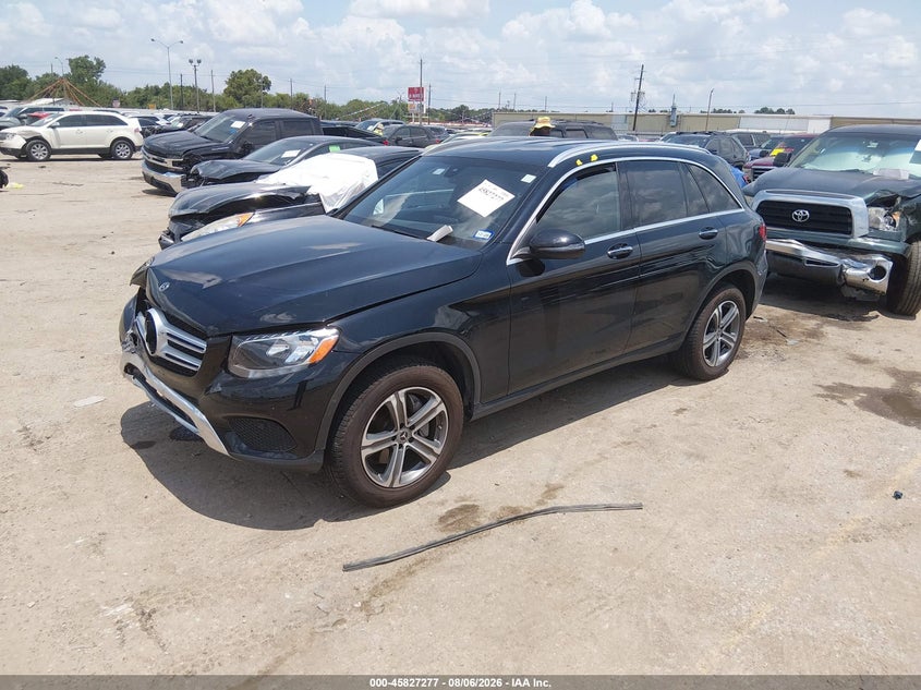 Vin: wdc0g4jb6kv161326, lot: 46326178, mercedes-benz glc 300 20192