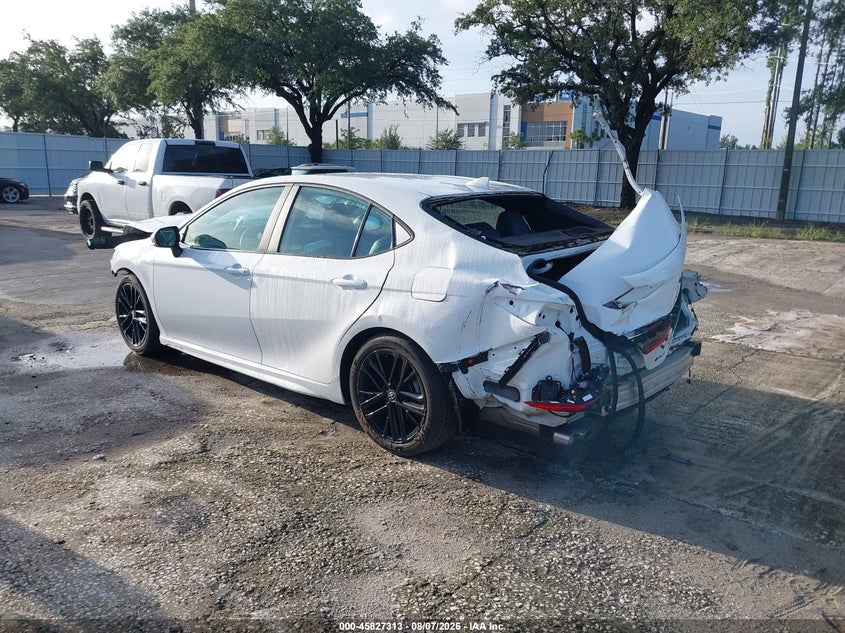 Vin: 4t1daack8su131301, lot: 46326214, toyota camry se 20253