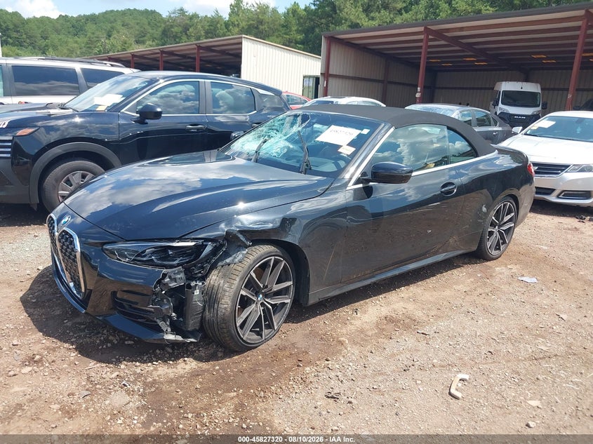 BMW 430I 2021 VIN WBA23AT02MCG28910