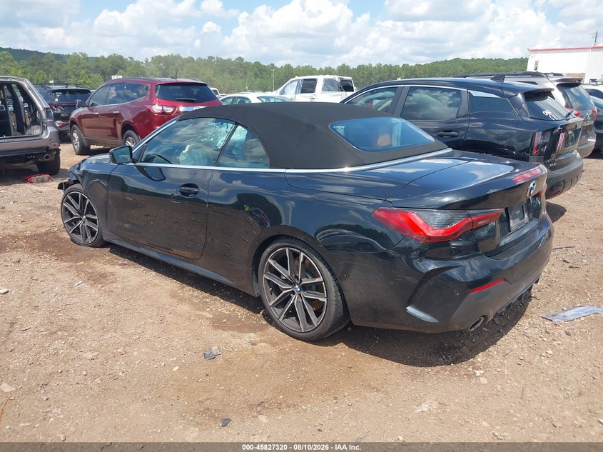 BMW 430I 2021 VIN WBA23AT02MCG28910