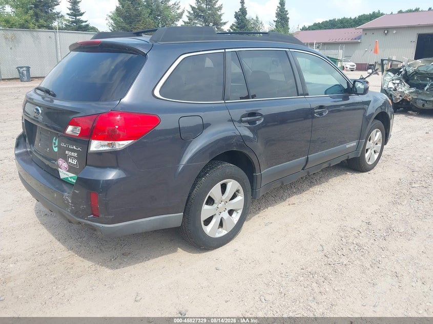 2012 SUBARU OUTBACK auction photo 4