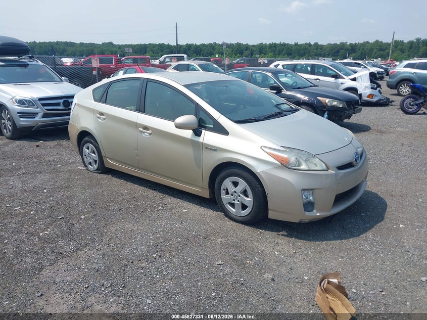 TOYOTA PRIUS 2010 VIN JTDKN3DU3A0191438