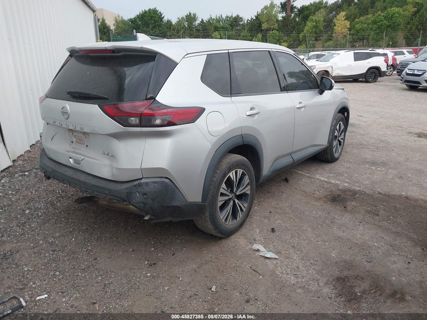 Vin: 5n1at3bb0mc755290, lot: 46326286, nissan rogue sv intelligent awd 20214