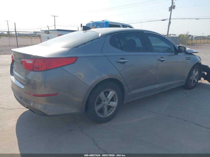 Vin: 5xxgm4a70fg459297, lot: 46326325, kia optima lx 20154