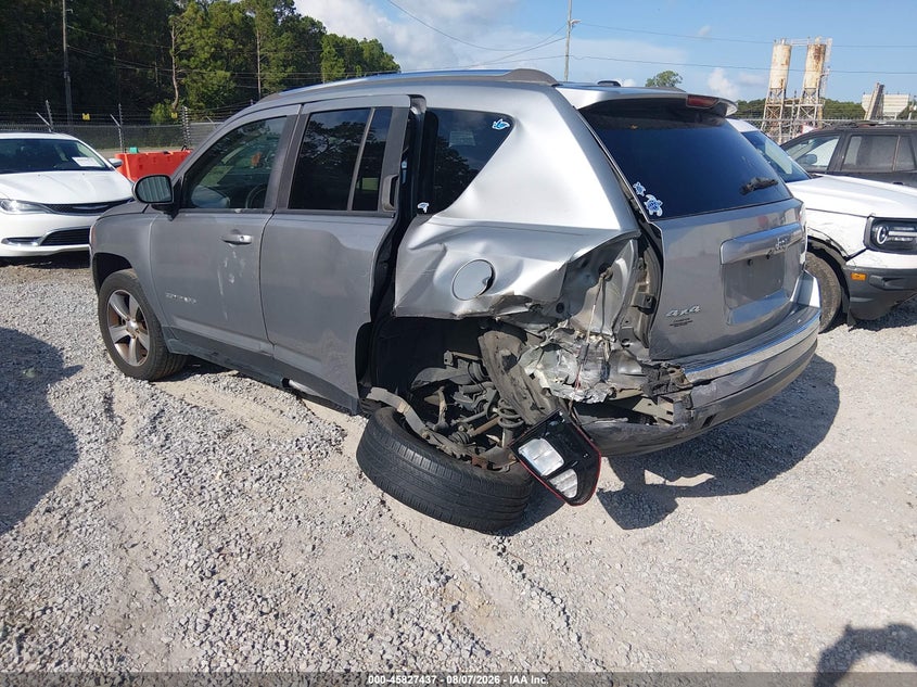 Vin: 1c4njdeb1hd107583, lot: 46326338, jeep compass high altitude 20173