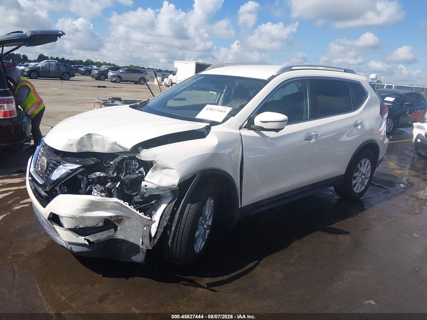 Vin: 5n1at2mt1jc812284, lot: 46326345, nissan rogue sv 20182