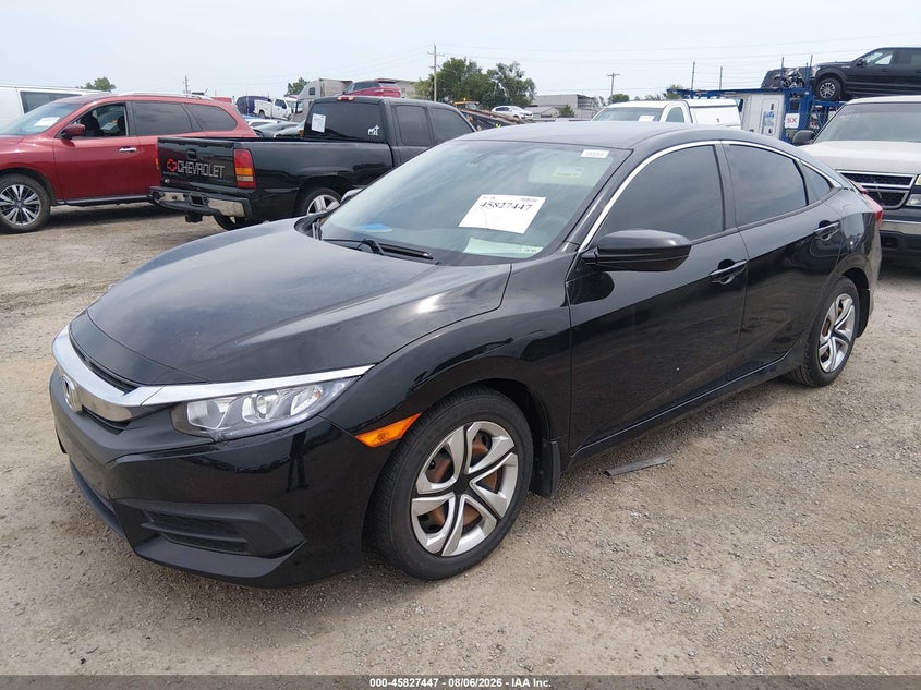 Vin: 19xfc2e57he067473, lot: 46326348, honda civic lx 20172