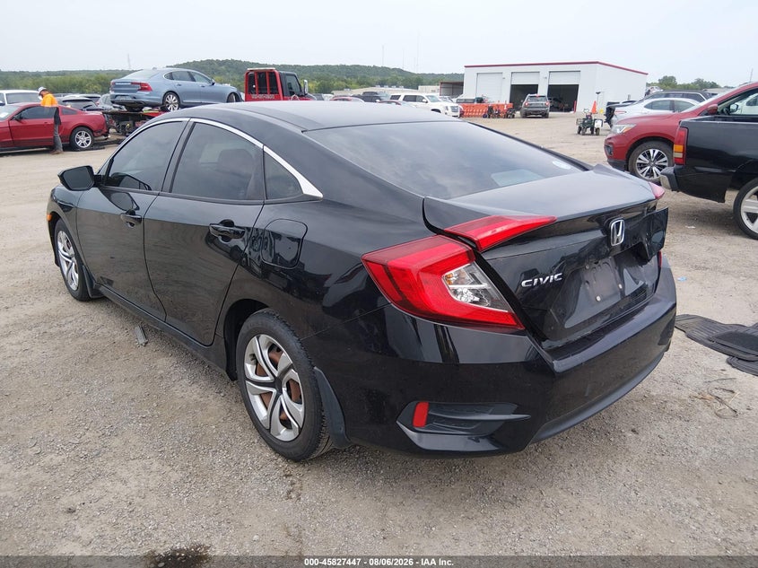 Vin: 19xfc2e57he067473, lot: 46326348, honda civic lx 20173