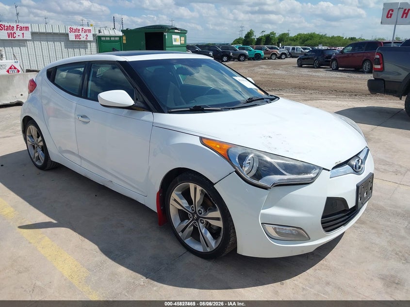 Vin: kmhtc6adxhu312366, lot: 46326366, hyundai veloster value edition 2017 img_1