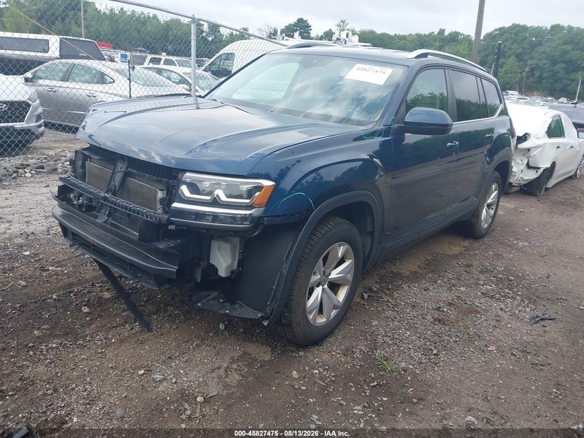 Vin: 1v2lr2ca2jc541875, lot: 46326376, volkswagen atlas 3.6l v6 se/3.6l v6 se w/technology 20182