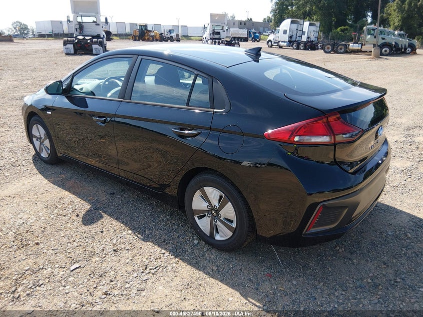 Vin: kmhc65lc3lu220143, lot: 46326391, hyundai ioniq hybrid blue 20203