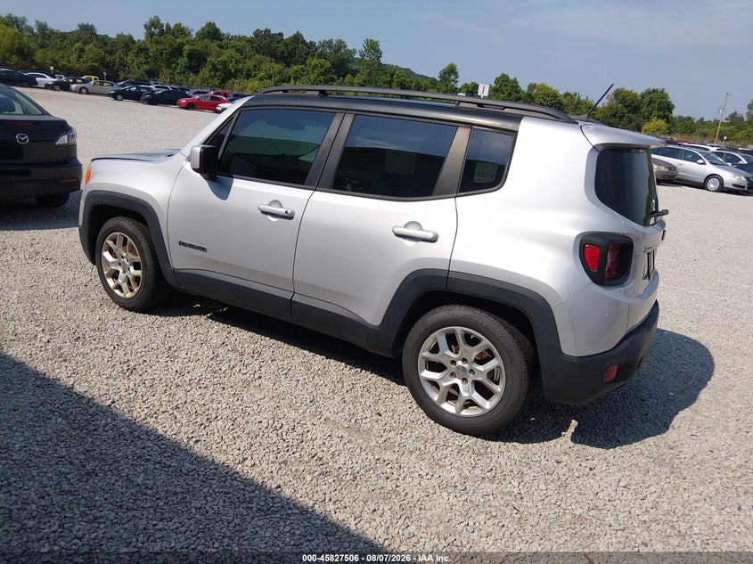 Vin: zaccjabt1fpb50838, lot: 46326407, jeep renegade latitude 20153