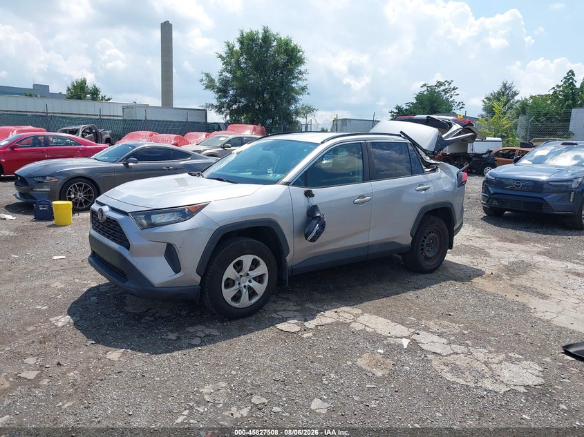 Vin: jtmg1rfv7kd504558, lot: 46326409, toyota rav4 le 20192