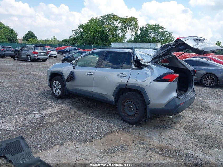 Vin: jtmg1rfv7kd504558, lot: 46326409, toyota rav4 le 20193