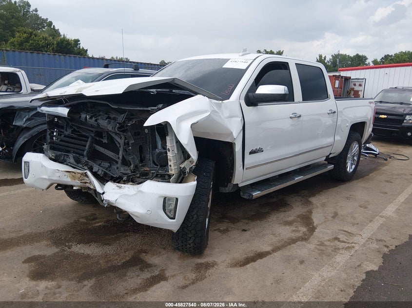 Vin: 3gcuktec6hg447598, lot: 46326441, chevrolet silverado 1500 high country 20172