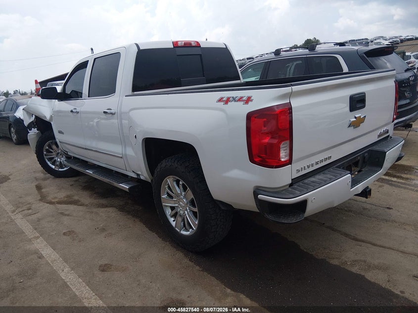 Vin: 3gcuktec6hg447598, lot: 46326441, chevrolet silverado 1500 high country 20173
