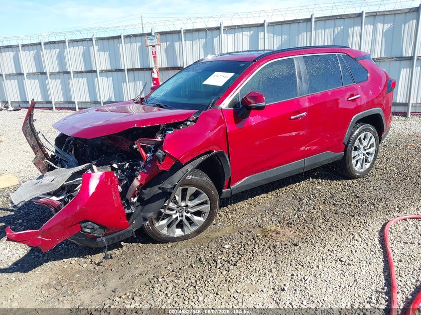 Vin: 2t3y1rfv6pw259749, lot: 46326447, toyota rav4 limited 20232