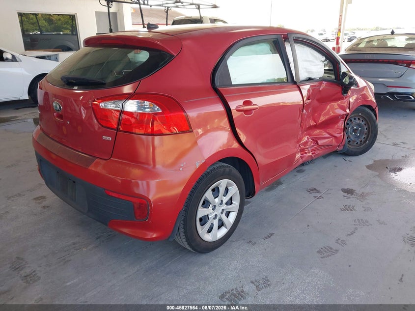 Vin: knadm5a30h6006964, lot: 46326465, kia rio lx 20174