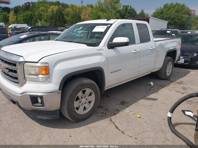 Vin: 1gtv2uec3ez315744, lot: 46326484, gmc sierra 1500 sle 20142